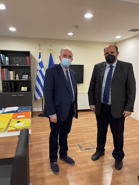 Συναντήσεις Κώστα Λύρου με Στυλιανίδη και Τριαντόπουλο για την «θωράκιση» του Δήμου Ι.Π Μεσολογγίου