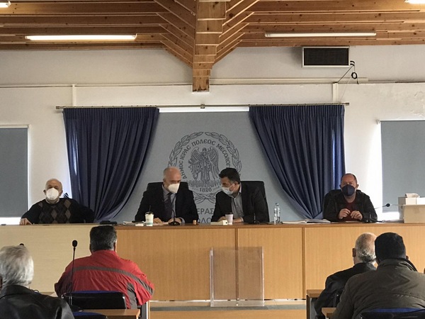 Ανανεώθηκε η θητεία του Γιάννη Τσώλουστη θέση του Προέδρου του Δημοτικού Συμβουλίου του Δήμου Ι.Π. Μεσολογγίου