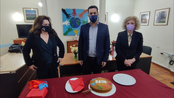 Κοπή πίτας της Ακτίνας Εθελοντισμού του Δήμου Αγρινίου