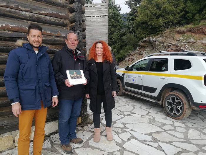 O Φορέας Διαχείρισης Λιμνοθάλασσας Μεσολογγίου-Ακαρνανικών Ορέων στην κοπή της πρωτοχρονιάτικης πίτας του ΕΟΣ Αγρινίου