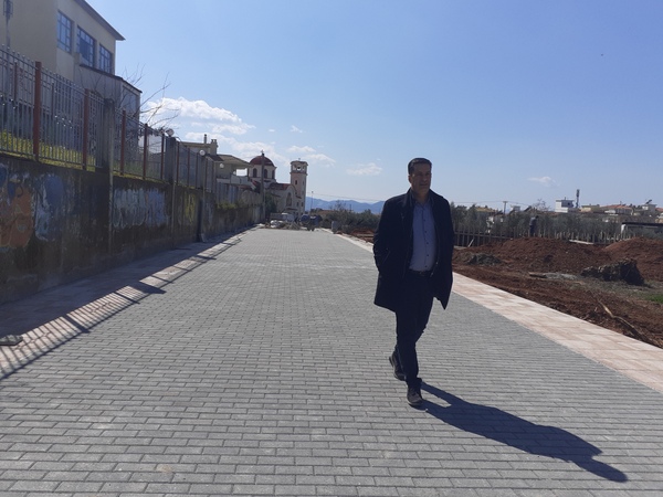 Διάνοιξη οδών στο 16ο Δημοτικό Σχολείο Αγρινίου