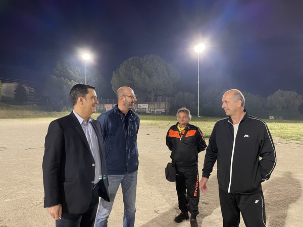 Παρεμβάσεις στο γήπεδο του Αγ. Ιωάννη Ρηγανά