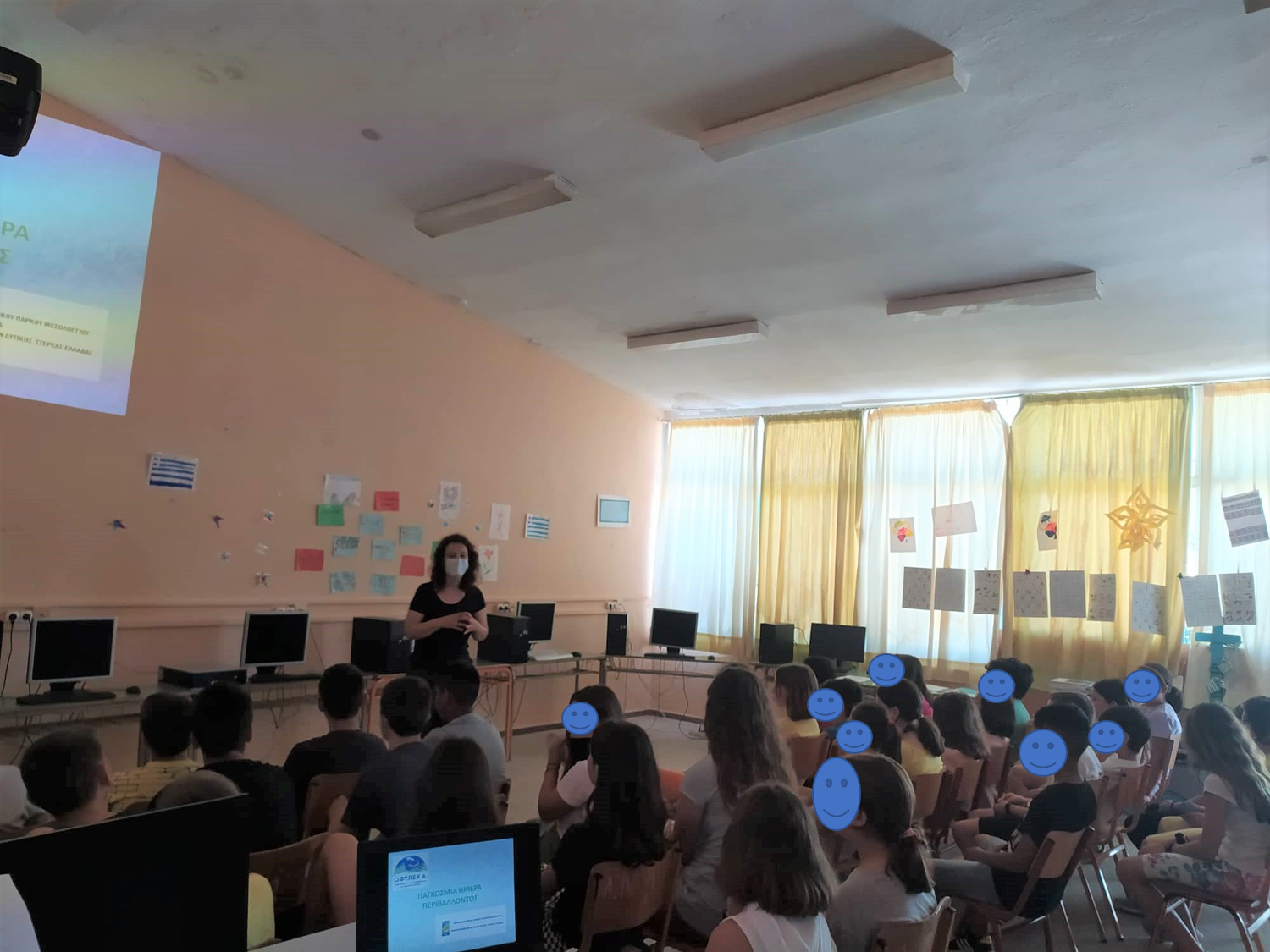 Ενημερωτική επίσκεψη της Μονάδας Διαχείρισης Εθνικού Πάρκου Μεσολογγίου και Προστατευόμενων Περιοχών Δυτικής Στερεάς Ελλάδας στο 6ο Δημοτικό Σχολείο Μεσολογγίου