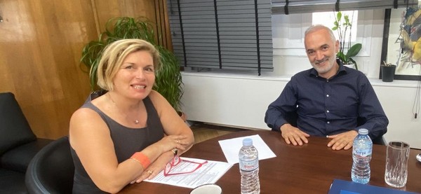 Συνάντηση Γκάγκα -Σαλμά για θέματα που αφορούν στη λειτουργία του Γενικού Νοσοκομείου Αγρινίου και Μεσολογγίου.