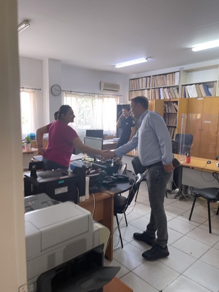 Επίσκεψη Θανάση Παπαθανάση στην Αμφιλοχία.