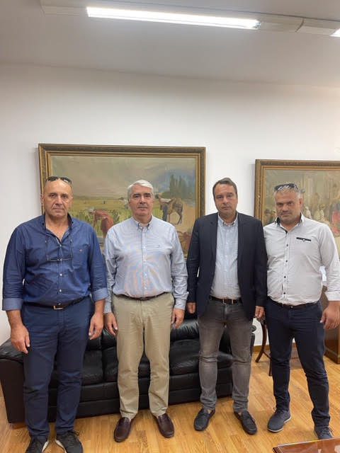 Συναντήσεις  Θανάση Παπαθανάση στο ΥπΑΑΤ με τον Υπουργό κ. Γεωργαντά και τον Υφυπουργό κ. Κεδίκογλου.