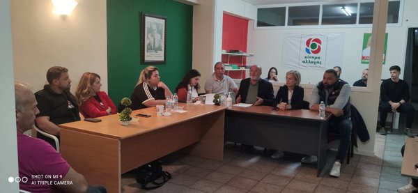 Συναντήθηκαν επίσημα μετά από 8 χρόνια με την Νομαρχιακή του ΠΑΣΟΚ Αιτ/νιας