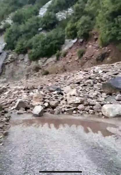 Αποκλεισμένα χωριά στο Θέρμο από την κακοκαιρία