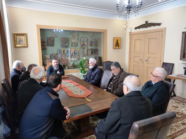 Επίσκεψη του Σ.Ε.Α.Ν. Αιτωλοακαρνανίας  στον Μητροπολίτη Αιτωλίας και Ακαρνανίας κ. Δαμασκηνό