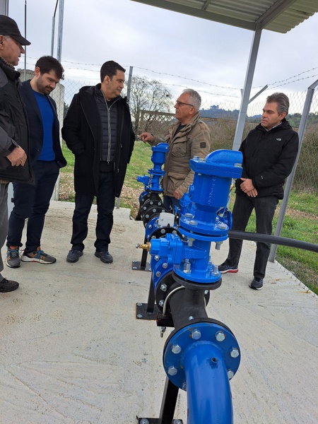 Σε λειτουργία η νέα γεώτρηση στο Αγγελόκαστρο