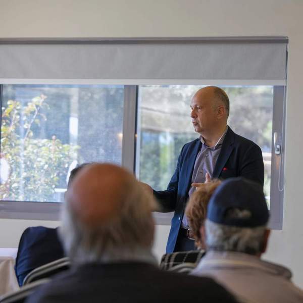 Ο Σταύρος Καραγκούνης,  υποψήφιος βουλευτής του ΣΥΡΙΖΑ – Προοδευτική Συμμαχία στον Αστακό .