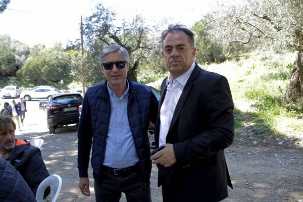 Στις εκδηλώσεις στο Τρίκορφο Ναυπακτίας  ανήμερα του Αγίου Γεωργίου ο Δ. Κωνσταντόπουλος