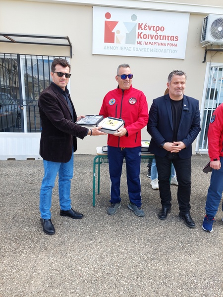 5 Απινιδωτές στο Δήμο Ι.Π. Μεσολογγίου για την αντιμετώπιση αιφνίδιων καρδιακών επεισοδίων σε δημόσιους χώρους