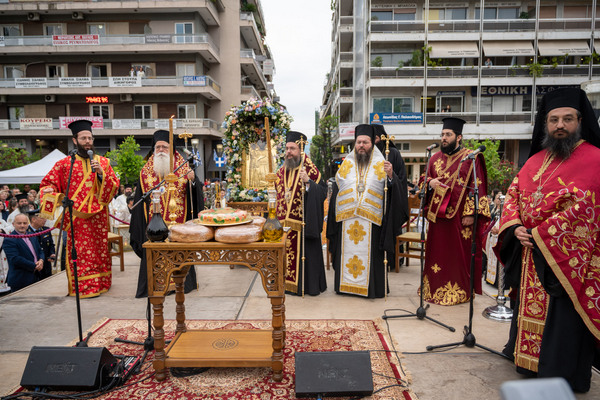 Η Λιτανεία του Αγίου Χριστοφόρου στο Αγρίνιο