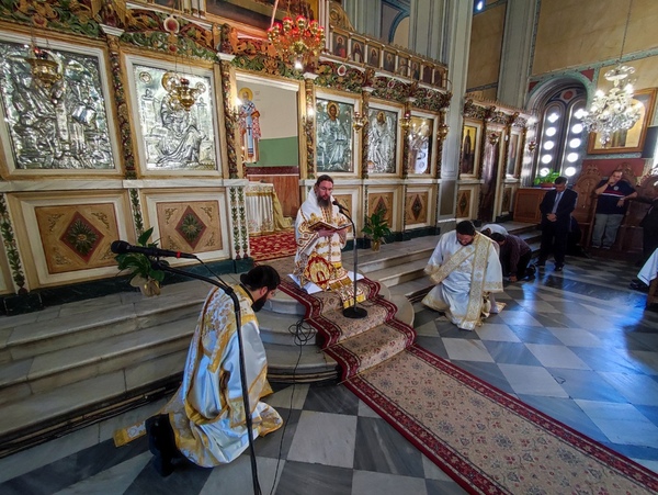 Η Κυριακή της Πεντηκοστής στην Ιερά Πόλη Μεσολογγίου
