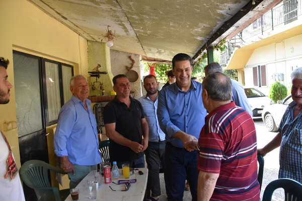 Παπαναστασίου: «Είμαστε σταθερά δίπλα σε όλους τους πολίτες με μικρά και μεγάλα έργα». 