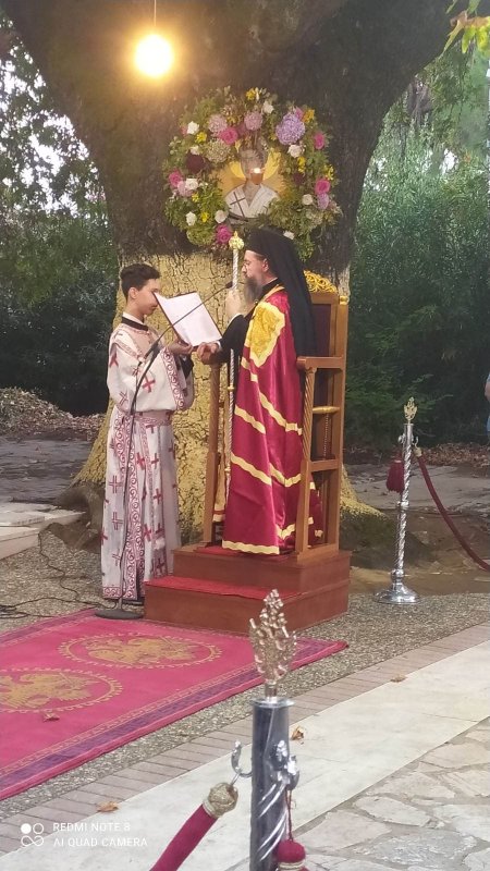 Ο Εσπερινός του Αγίου Ιωάννου του Βραχωρίτου στο Αγρίνιο