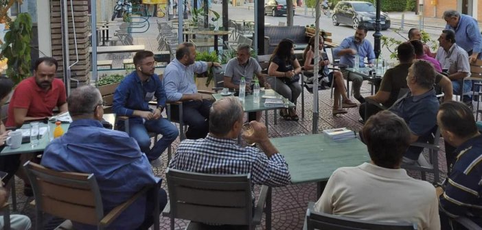 Περιοδεία ο Σπύρος Σκιαδαρέσης σε Διακοπτό, Ακράτα και Αιγείρα (εικόνες)