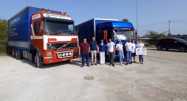 Αγρίνιο: Παραδόθηκε στην Καρδίτσα  η ανθρωπιστική βοήθεια του Δήμου Αγρινίου