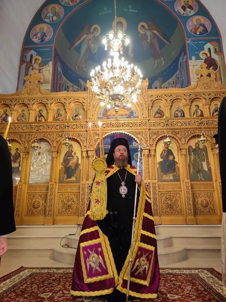 Ο Μητροπολίτης Αιτωλίας και Ακαρνανίας  στο Καινούργιο Αιτωλοακαρνανίας