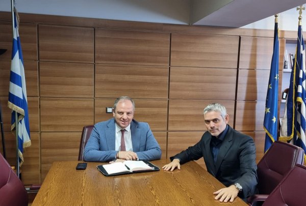 Συνάντηση Καραγκούνη με τον Υφυπουργό Αγροτικής Ανάπτυξης