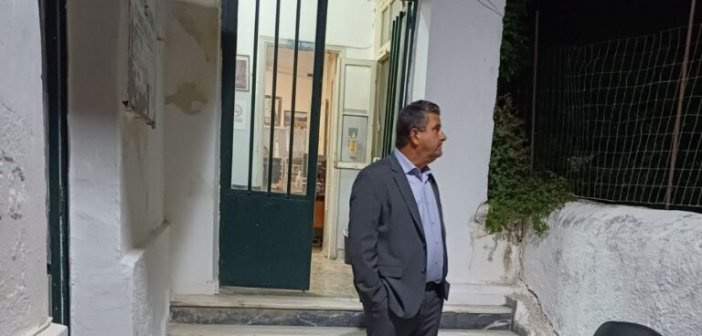 Στο Α.Τ. Μεσολογγίου ο υποψήφιος δήμαρχος Παναγιώτης Κατσούλης