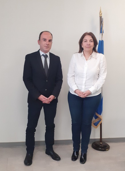 Συνάντηση του Αντιπεριφερειάρχη, Λάμπρου Δημητρογιάννη με τη Γενική Γραμματέα Δημόσιας Υγείας