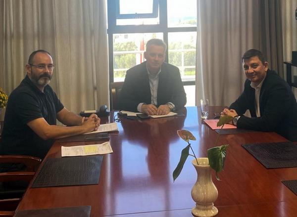 Συνάντηση Δημάρχου Ξηρομέρου με τον Ειδικό Γραμματέα της Αποκεντρωμένης Διοίκησης