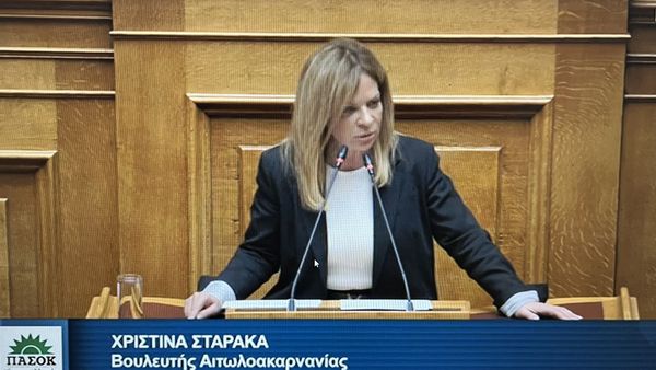 Σταρακά στη Βουλή για τα κόκκινα δάνεια: «Αδιέξοδο με ΝΔ ή διέξοδος με τις προτάσεις ΠΑΣΟΚ;»