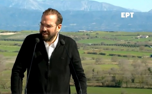 Χαιρετισμός Περιφερειάρχη Δυτικής Ελλάδας, Νεκτάριου Φαρμάκη, στην εκδήλωση παράδοσης της Αμβρακίας Οδού