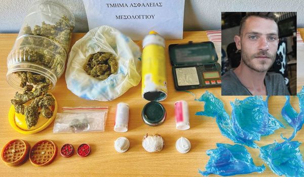 Μεσολόγγι: Συνελήφθη ο “Ράμπο” και η σύζυγός του για ναρκωτικά – Πώς συνδέονται με την υπόθεση του Μπάμπη Κούτσικου