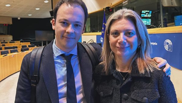 Παρέμβαση Μίλτου Ζαμπάρα στην εκδήλωση  για την τραγωδία των Τεμπών στις Βρυξέλλες