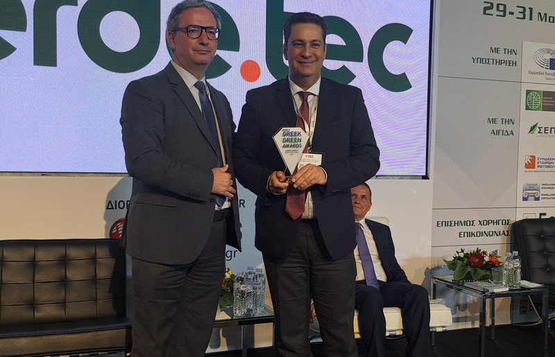 Βράβευση Δήμου Αγρινίου στο πλαίσιο των  Greek Green Awards 2024