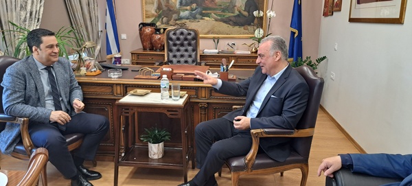 Συνάντηση Γιώργου Παπαναστασίου Μανώλη Κεφαλογιάννη