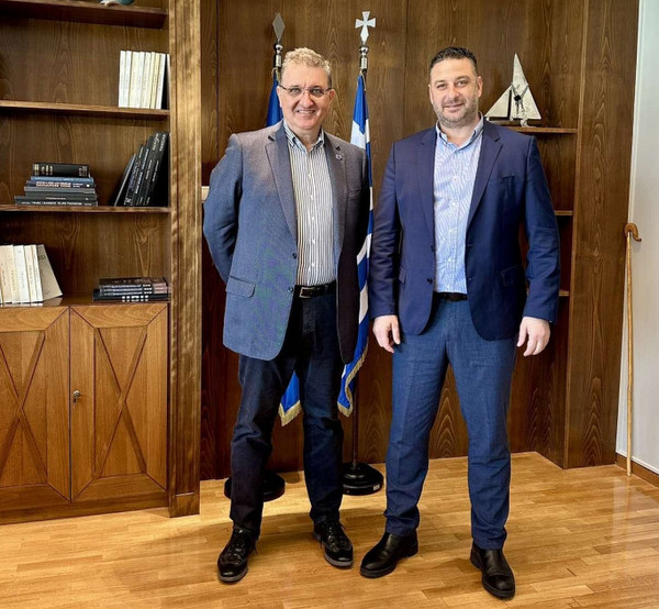 Συνάντηση Αντιπεριφερειάρχη Αιτωλοακαρνανίας με τον Πρόεδρο του Πανελλήνιου Ιατρικού Συλλόγου