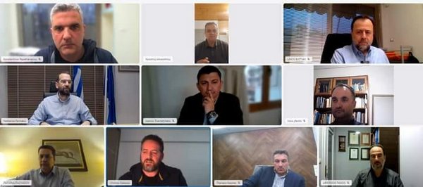 Σύσκεψη συντονιστικού με τη συμμετοχή Περιφερειαρχών και Δημάρχων για το Πλατυγιάλι-Αγρίνιο-Καρπενήσι-Λαμία