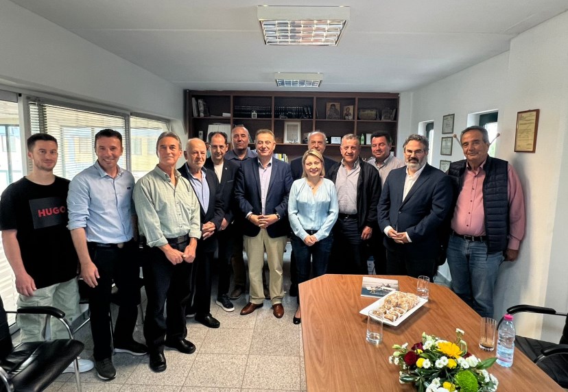 Χριστίνα Αλεξοπούλου: Συνάντηση με τον Πρόεδρο των ΚΤΕΛ Λευκάδας, Μάριο Κατωπόδη