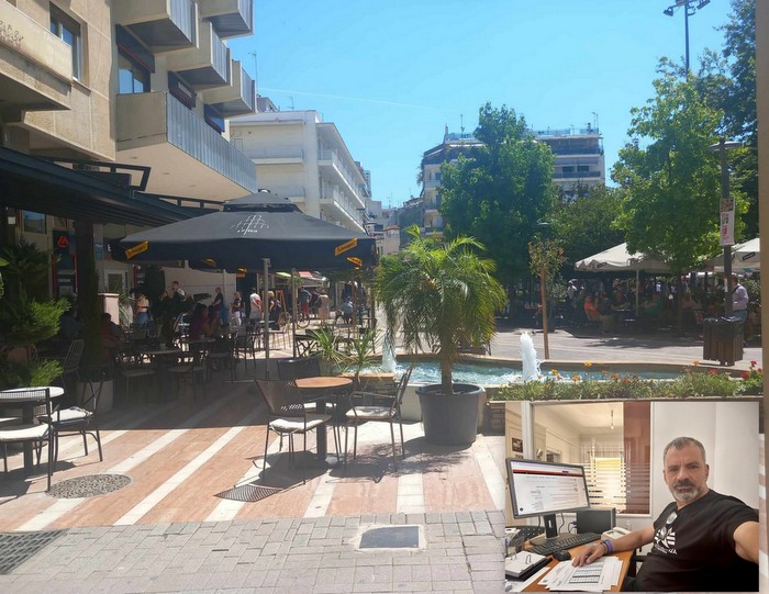 Λάμπρος Σκουφής: καμία ανοχή σε παράνομες καταλήψεις δημόσιων χώρων από επιχειρήσεις στο Αγρίνιο