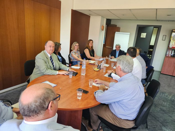 Επίσκεψη Καραγκούνη στην Ανεξάρτητη Αρχή Επιθεώρηση Εργασίας