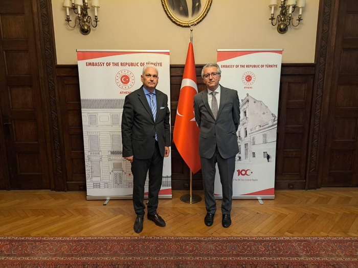 Π.Δ.Ε: Συναντήσεις του Aντιπεριφερειάρχη Φωκίωνα Ζαΐμη με Πρέσβεις Βουλγαρίας, Ρουμανίας και Τουρκίας