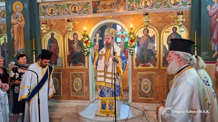 Αρχιερατική Θεία Λειτουργία στο Μενίδι Αιτωλοακαρνανίας