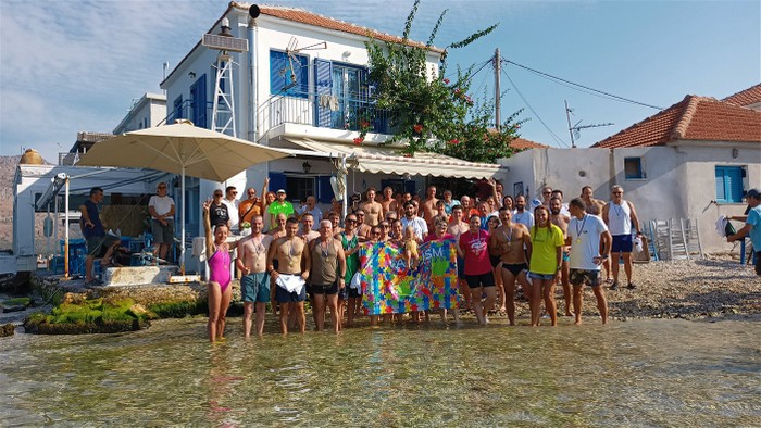 3ος κολυμβητικός διάπλους «Μύλος Κάστρο Καλάμου (Μπένελόρδου) – Φάρος Μύτικα».