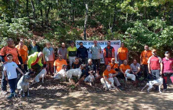 Άνω Κεράσοβο: Πανελλήνιος Αγώνας πρακτικού κυνηγίου A.K.I. και Ε.ΦΥ.Π. για σκύλους δείκτες