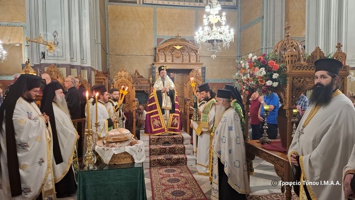 Η εορτή της Υψώσεως του Τιμίου Σταυρού στο Μεσολόγγι