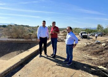 Θ. Μαυρομάτης και Λ. Μπλέτσας στις εργασίες αποκατάστασης στον Αχελώο