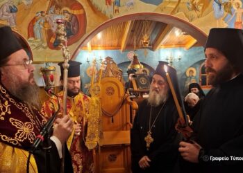 Κουρά Μοναχού στην Ι. Μ. Αιτωλοακαρνανίας