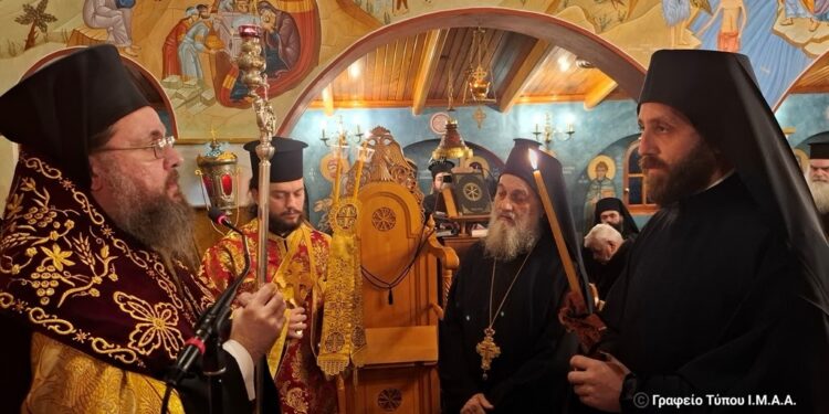 Κουρά Μοναχού στην Ι. Μ. Αιτωλοακαρνανίας