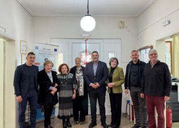 Επισκέφθηκε τους νέους της «Παναγίας Ελεούσας» ο Δήμαρχος Ιερής Πόλης Μεσολογγίου