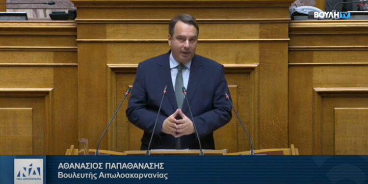 Θανάσης Παπαθανάσης: Ο Προϋπολογισμός του 2025 στοχεύει στην κοινωνική συνοχή και την αύξηση των εισοδημάτων.