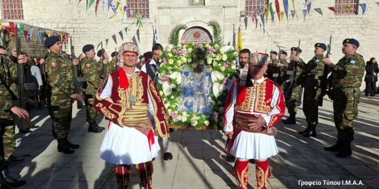 Αμφιλοχία: Με κάθε μεγαλοπρέπεια εορτάστηκε ο Πολιούχος της Αμφιλοχίας Άγιος Αθανάσιος